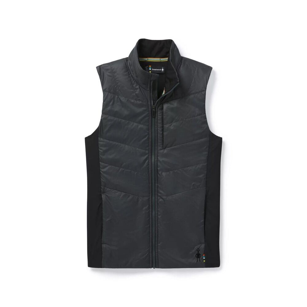 Smartwool Vest Men's Smartloft  Zip Black Size Medium 2022 Model